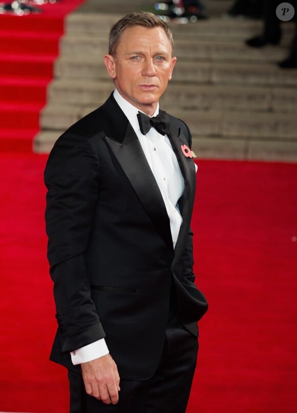 Daniel Craig - Première mondiale du nouveau James Bond "Spectre" au Royal Albert Hall à Londres le 26 octobre 2015.