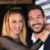 Silvia Notargiacomo et son compagnon Denny Imbroisi - Ouverture de Ma Terrazza by Martini au Bus Palladium à Paris, le 31 mai 2016.