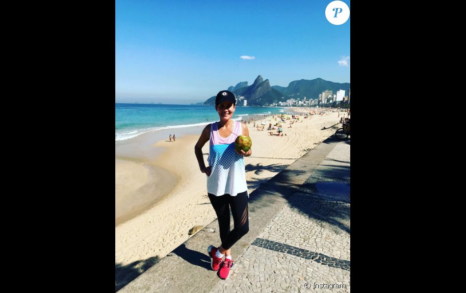 Cristina Cordula à Rio de Janeiro, le 26 juillet 2017. - Purepeople