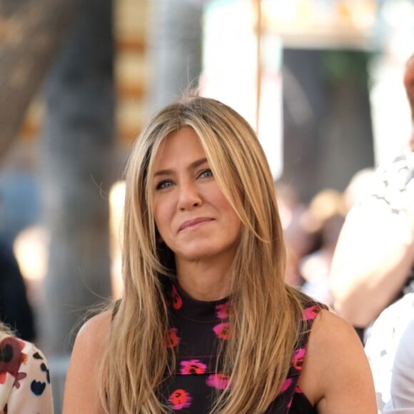 Jennifer Aniston et son mari Justin Theroux - Jason Bateman reçoit son étoile sur le Walk of Fame à Hollywood, le 26 juillet 2017