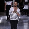 Olivier Roustein - Défilé de mode Balmain homme printemps-été 2018 au Grand Palais à Paris, le 24 juin 2017.