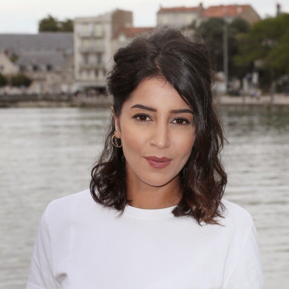 Leïla Bekhti au photocall du téléfilm "Jour Polaire" lors du 18e Festival de la Fiction TV de La Rochelle. Le 17 septembre 2016 © Patrick Bernard / Bestimage