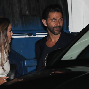 Eva Longoria et son mari José Baston arrivent au restaurant Giorgio Baldi à Santa Monica le 29 Juillet 2017