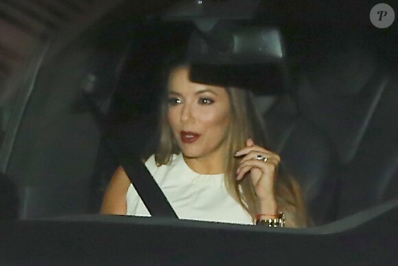 Eva Longoria et son mari José Baston arrivent au restaurant Giorgio Baldi à Santa Monica le 29 Juillet 2017