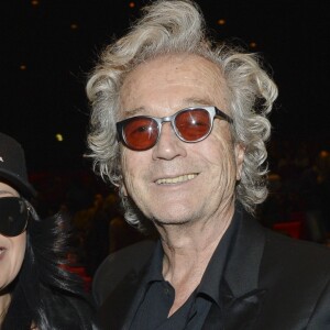 Exclusif - La chanteuse Lââm et Luc Plamondon à la générale de la comédie musicale "Notre-Dame de Paris" au Palais des Congrès à Paris le 24 novembre 2016. © Patrick Carpentier/Bestimage