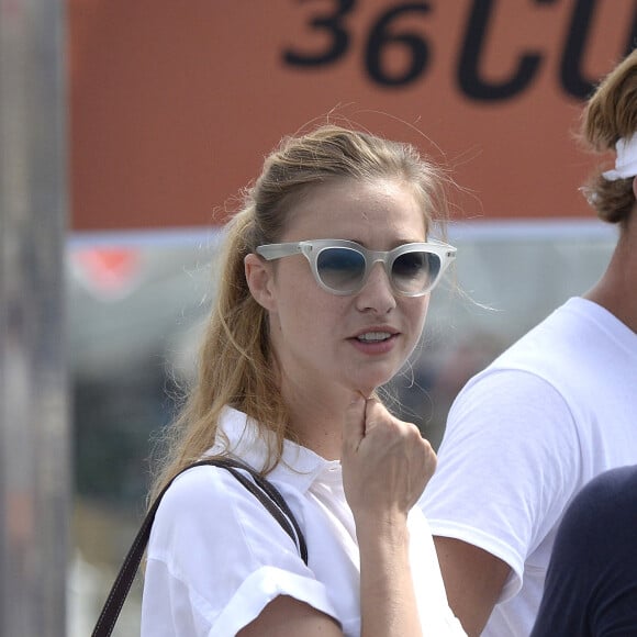 Beatrice Borromeo était présente à Palma de Majorque le 2 août 2017 pour encourager son mari Pierre Casiraghi lors de son entrée en lice avec Malizia dans la 36e Copa del Rey MAPFRE, dans la catégorie GC32.