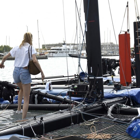 Beatrice Borromeo était présente à Palma de Majorque le 2 août 2017 pour encourager son mari Pierre Casiraghi lors de son entrée en lice avec Malizia dans la 36e Copa del Rey MAPFRE, dans la catégorie GC32.