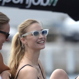 Beatrice Borromeo était présente à Palma de Majorque le 2 août 2017 pour encourager son mari Pierre Casiraghi lors de son entrée en lice avec Malizia dans la 36e Copa del Rey MAPFRE, dans la catégorie GC32.