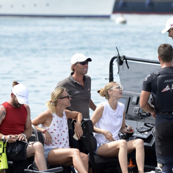 Beatrice Borromeo était présente à Palma de Majorque le 2 août 2017 pour encourager son mari Pierre Casiraghi lors de son entrée en lice avec Malizia dans la 36e Copa del Rey MAPFRE, dans la catégorie GC32.