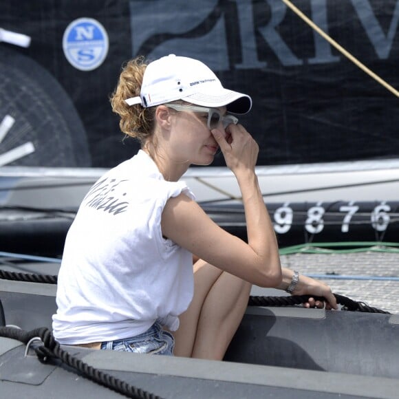 Beatrice Borromeo était présente à Palma de Majorque le 2 août 2017 pour encourager son mari Pierre Casiraghi lors de son entrée en lice avec Malizia dans la 36e Copa del Rey MAPFRE, dans la catégorie GC32.