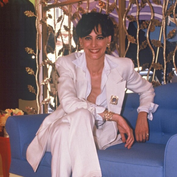 Inès de la Fressange à 34 ans. Paris, juin 1992.