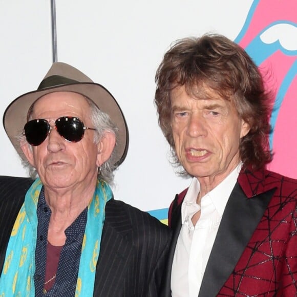 Ronnie Wood, Keith Richards, Mick Jagger et Charlie Watts - People à la soirée "Cuervo: The Rolling Stones Tour Pick" à New York. Le 15 novembre 2016