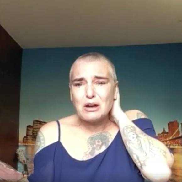 Sinéad O'Connor sur Facebook, le 4 août 2017.