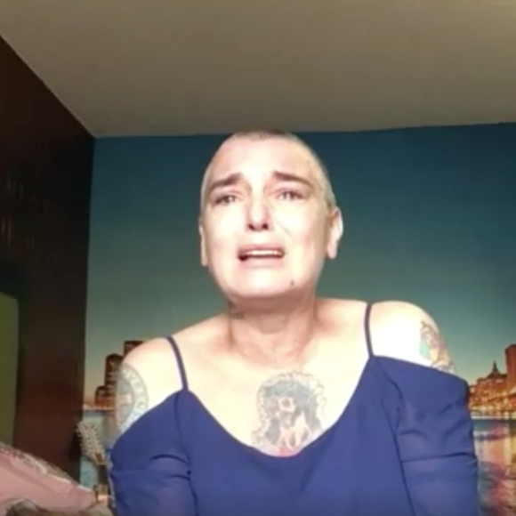 Sinéad O'Connor sur Facebook, le 4 août 2017.