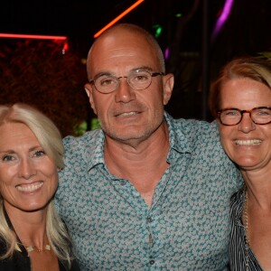 Exclusif - Marie Sara, Laurent Weil et sa femme Fiona - Soirée Eleven Paris au VIP Room à Saint-Tropez, Côte d'Azur, France, le 15 août 2017. © Rachid Bellak/Bestimage