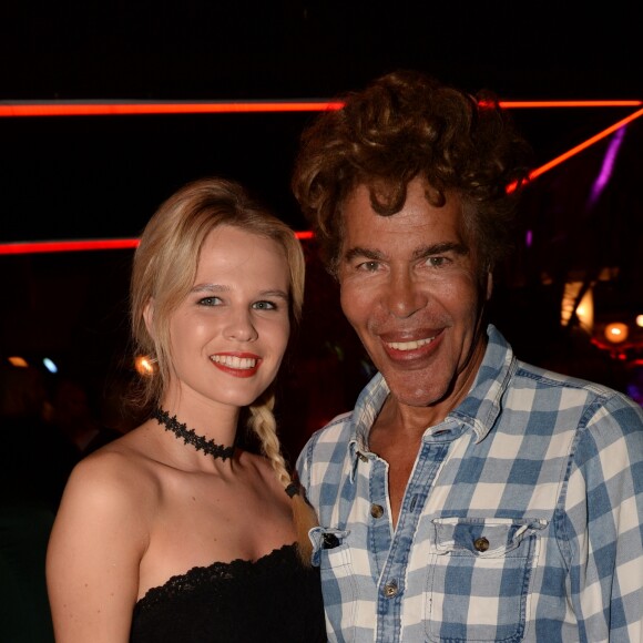 Exclusif - Igor Bogdanov (Bogdanoff) et sa compagne Julie Jardon - Soirée Eleven Paris au VIP Room à Saint-Tropez, Côte d'Azur, France, le 15 août 2017. © Rachid Bellak/Bestimage