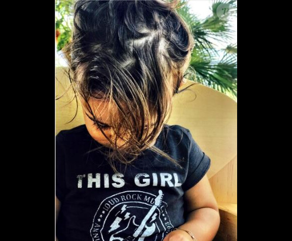 Sofia, la fille d'Amel Bent. Instagram, le 22 août 2017