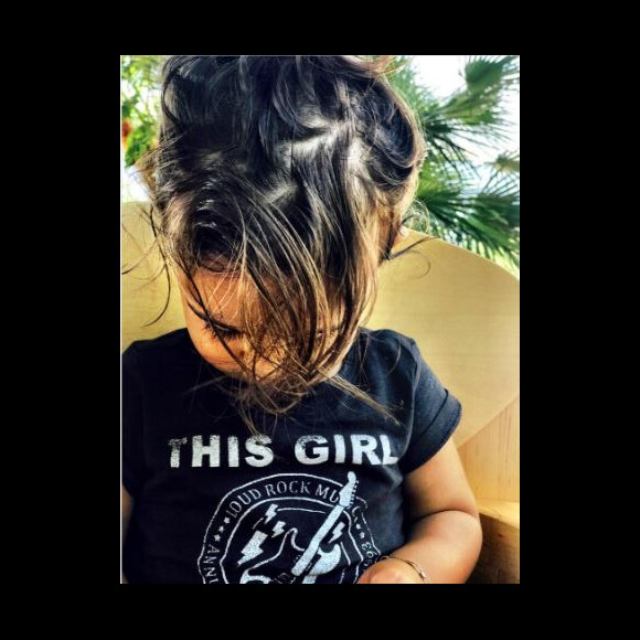 Sofia, la fille d'Amel Bent. Instagram, le 22 août 2017