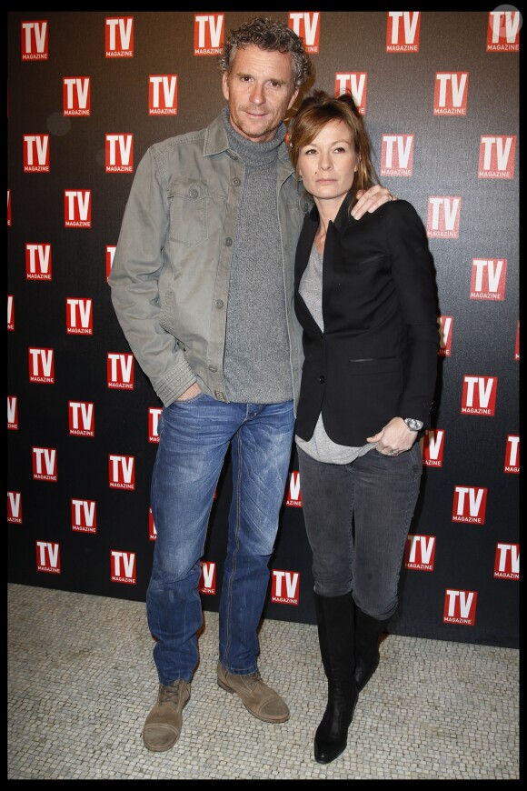 Denis Brogniart et son épouse Hortense se sont recontrés sur le tournage de "Koh-Lanta" (TF1).