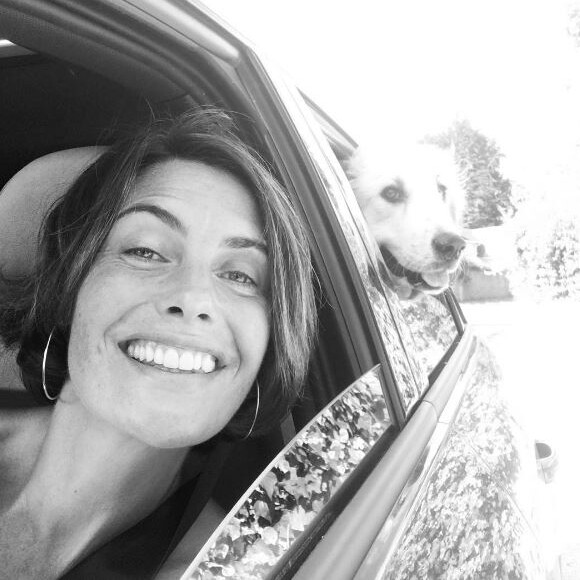Alessandra Sublet se dévoile au naturel, sans une once de maquillage.