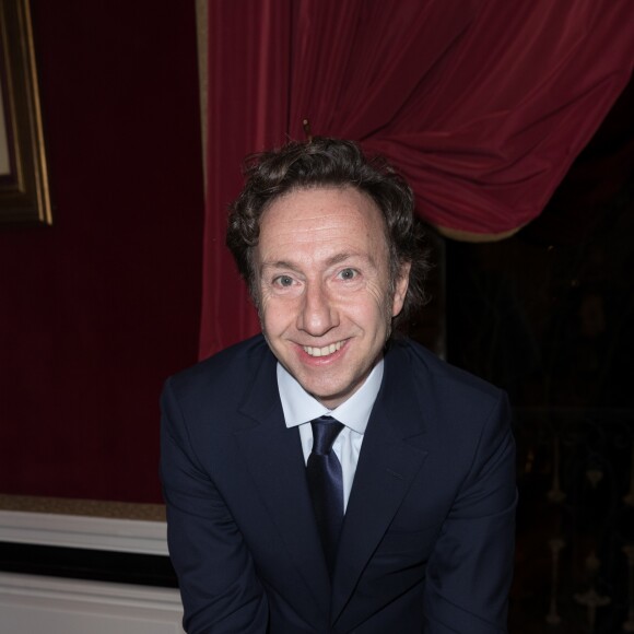 Semi-exclusif - Stéphane Bern - Remise du prix Institut de France Fondation Stéphane Bern pour l'histoire et le patrimoine à Paris le 5 janvier 2017. (La Fondation Stéphane Bern pour l'Histoire et le Patrimoine - Institut de France a pour objet de concourir à la protection du Patrimoine et de financer des projets d'éducation et de partage des connaissances sur l'Histoire.) © Cyril Moreau/Bestimage (