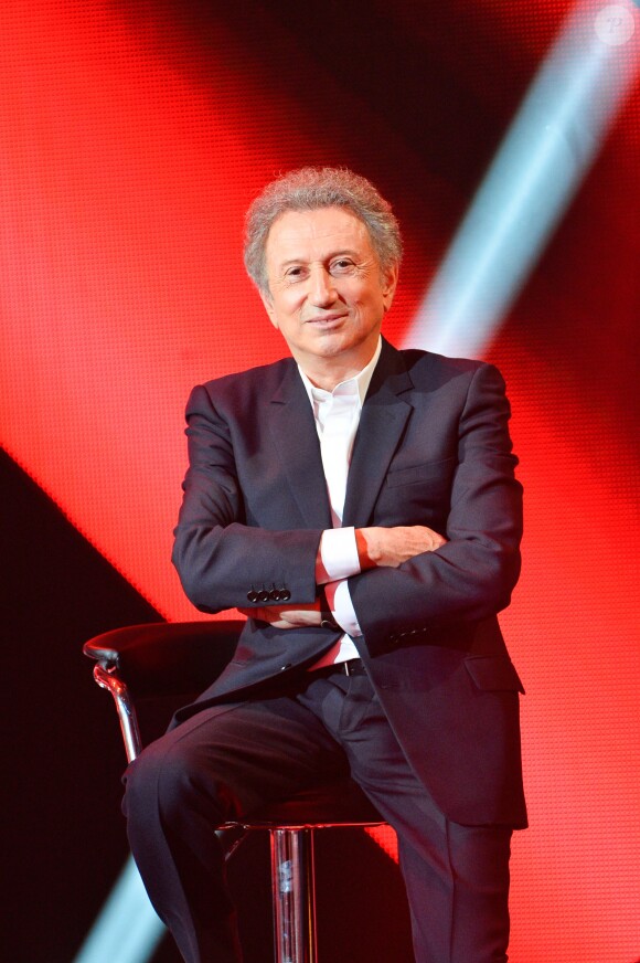 Exclusif - Michel Drucker - Enregistrement de l'émission "Le Grand Show de l'humour" au Palais des Sports à Paris. Le 15 mai 2017. © Coadic Guirec/ Bestimage