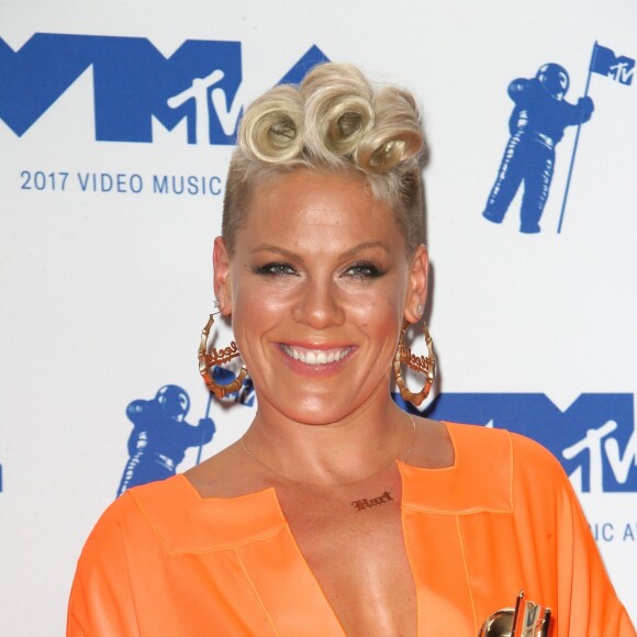 Pink à la soirée MTV Video Music Awards 2017 au Forum à Inglewood, le 27 août 2017.