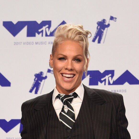 Pink à la soirée MTV Video Music Awards 2017 au Forum à Inglewood, le 27 août 2017.