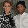 Céline Dion et Law Roach - People Front Row du défilé de mode Haute-Couture automne-hiver 2016/2017 "Giambattista Valli" à Paris le 4 juillet 2016 .