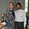 Céline Dion et Law Roach - People Front Row du défilé de mode Haute-Couture automne-hiver 2016/2017 "Giambattista Valli" à Paris le 4 juillet 2016 . CVS-Veeren / Bestimage