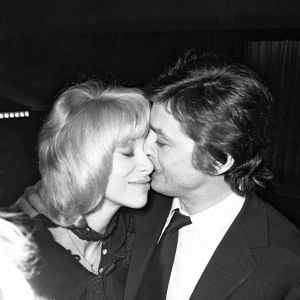 Alain Delon et Mireille Darc en 1971