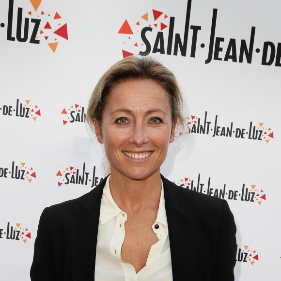 Anne-Sophie Lapix à la cérémonie de clôture du 3ème festival international de Saint-Jean-de-Luz, le 8 octobre 2016. © Patrick Bernard/Bestimage
