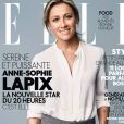 Anne-Sophie Lapix en couverture du magazine ELLE en kiosques le 1er septembre 2017