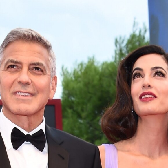 George Clooney et sa femme Amal Alamuddin à la première de "Suburbicon" au 74ème Festival International du Film de Venise (Mostra), le 2 septembre 2017.