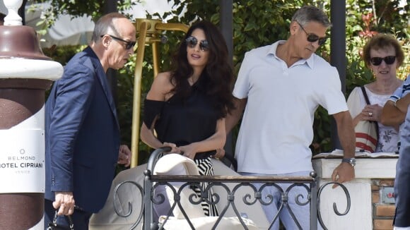 Amal Clooney : Fini le congé maternité, l'épouse de George retourne au travail