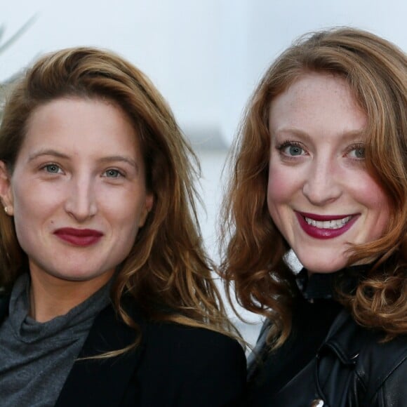 Julia Piaton (fille de Charlotte de Turckheim) (membre du jury) et Sarah Stern - 2e édition du Festival International du Film de Saint-Jean-de-Luz, le 8 octobre 2015.