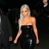 Kim Kardashian arrivant au défilé de mode Tom Ford lors de la Fashion week à New York, le 6 septembre 2017