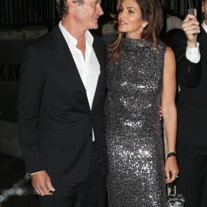 Rande Gerber et sa femme Cindy Crawford - Les célébrités arrivent au défilé de mode Tom Ford lors de la Fashion week à New York, le 6 septembre 2017