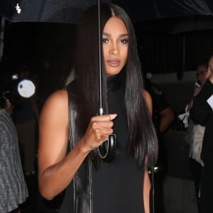 Ciara - Les célébrités arrivent au défilé de mode Tom Ford lors de la Fashion week à New York, le 6 septembre 2017