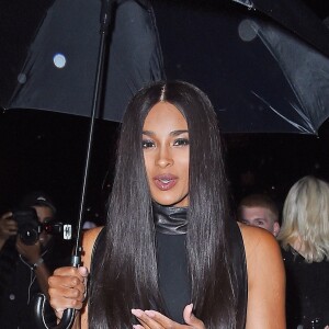 Ciara arrive au défilé de mode Tom Ford lors de la Fashion week à New York, le 6 septembre 2017