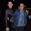 Liberty Ross et son mari Jimmy Lovine arrivent au défilé Tom Ford pendant la Fashion Week de New York, le 6 septembre 2017.