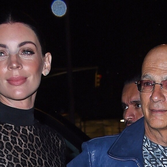 Liberty Ross et son mari Jimmy Lovine arrivent au défilé Tom Ford pendant la Fashion Week de New York, le 6 septembre 2017.