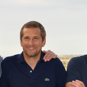 Christophe Rossignon, Guillaume Canet et Christian Carion - 10e festival du Film Francophone d'Angoulême à Angoulême, France, le 23 août 2017. © Coadic Guirec/Bestimage