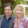 Christian Clavier et Marie-Anne Chazel lors du Festival de la Fiction à Saint-Tropez, le 21 septembre 2002.