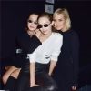 Bella Hadid, Gigi Hadid, Yolanda Foster en backstage du défilé Prabal Gurung Spring Summer 2018 au Skylight Clarkson Square à New York City, le dimanche 10 septembre 2017.
Photo by Darla Khazei/PCN/ABACAPRESS.COM
