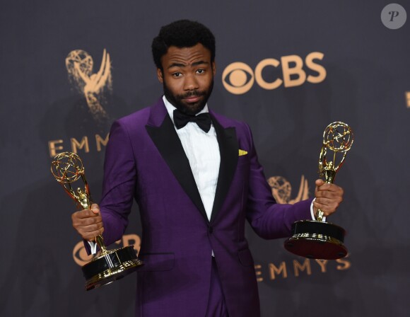 Donald Glover (Atlanta) lors de la 69e cérémonie des Emmy Awards à Los Angeles, le 17 septembre 2017.