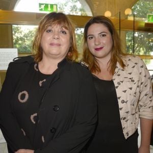 Semi-exclusif - Michèle Bernier et sa fille Charlotte Gaccio au concert de Patrick Bruel qui chante Barbara au Théâtre du Châtelet à Paris le 6 juin 2016. © Coadic Guirec / Bestimage