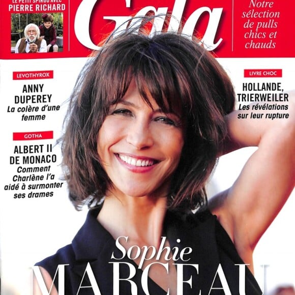 Couverture du magazine Gala en kiosques le 20 septembre 2017