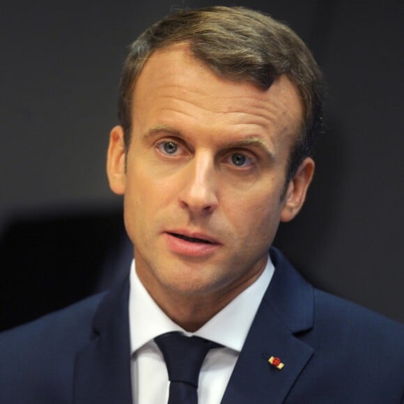 Le président de la République française Emmanuel Macron lors de la 72ème assemblée générale de l'organisation des Nations-Unis (ONU) à New York, le 19 septembre 2017.