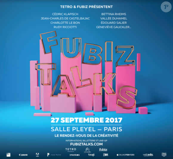 La 2e édition des Fubiz Talks se déroulera le 27 septembre 2017 à la Salle Pleyel, à Paris.